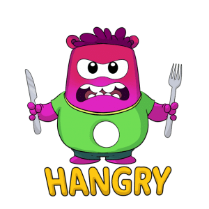 Appie Stickers Hangry