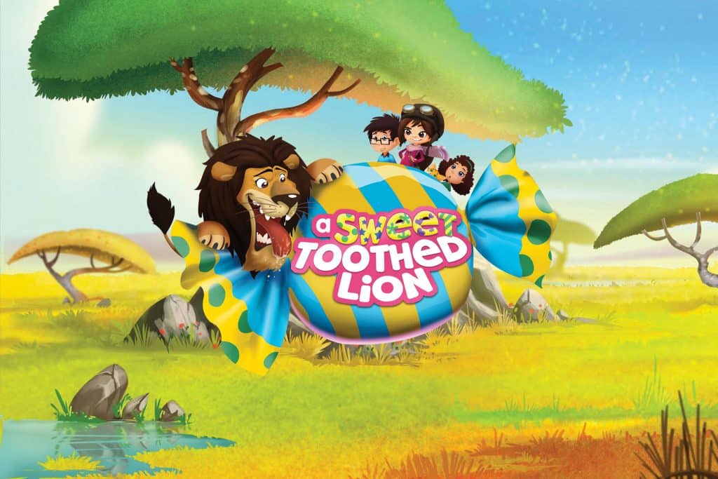A Sweet Toothed Lion - AppyKids Animal Kingdom