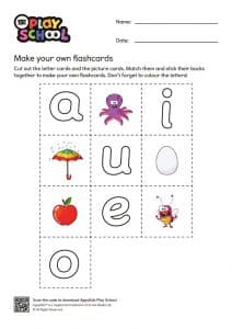 thumbnail of AppyKids Play School Vowel Flashcards