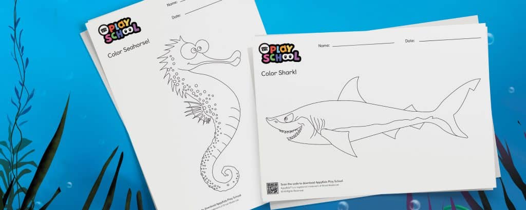 Appy Oceans Colouring Book