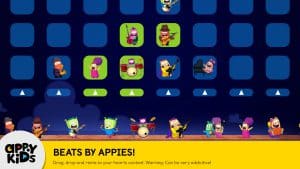 Preschool iPad app of Games for Kids ToyBox Beats Screenshot