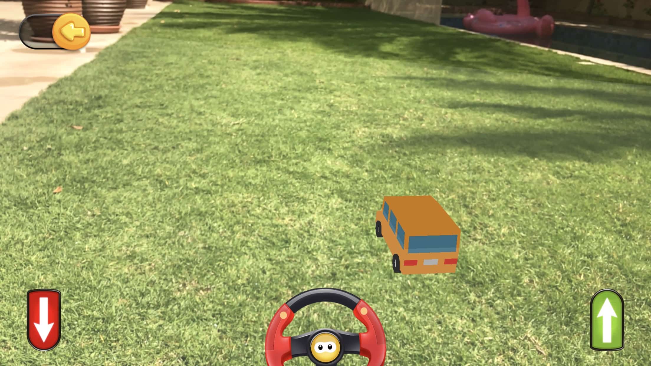 Preschool iPad app of Games for Kids AppyKids ToyBox AR Car Screenshot