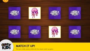 Preschool iPad app of Games for Kids ToyBox Match Game