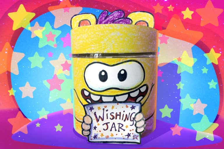 Make a wishing jar with clappy